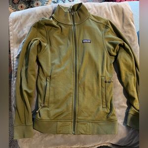 Patagonia olive green jacket